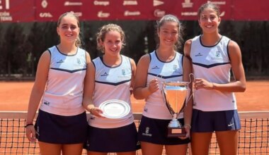 El Real Zaragoza Club de Tenis se proclama subcampeón de España por equipos infantil