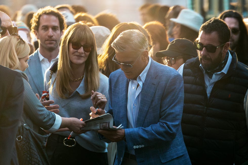 laura dern george clooney adam sandler jay kelly pelicula
