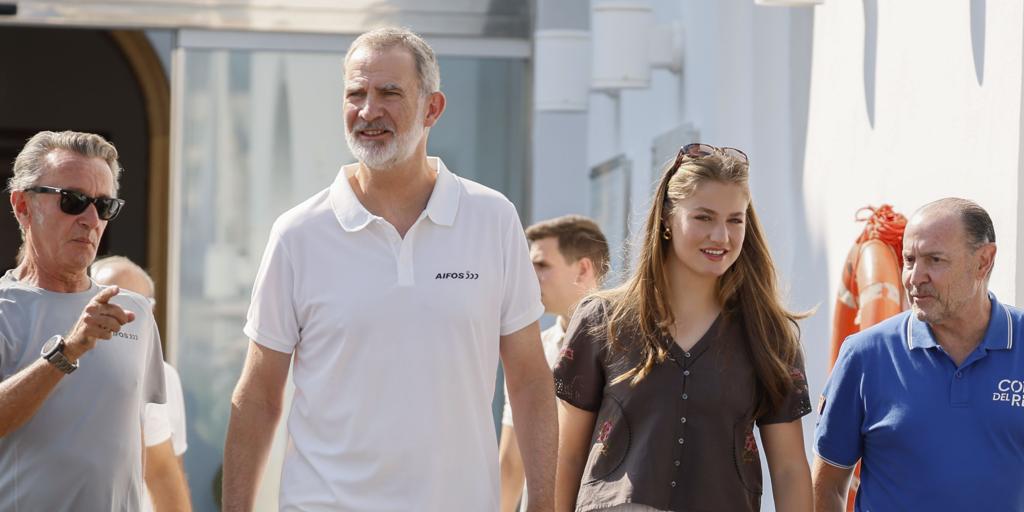 la visita sorpresa de la Princesa Leonor al Real Club Náutico de Palma