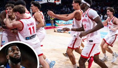 Una estrella de Francia se queja de favor arbitral hacia España en la final del EuroBasket Sub-18: «Es una locura»