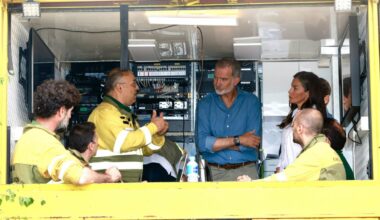 Una experta en protocolo ve esta foto de Felipe y Letizia en los incendios y le pone un pero