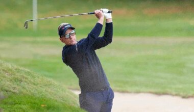 Luke Donald, durante la primera jornada del British Masters. (© Golffile