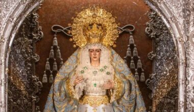 La Macarena será retirada del culto el 12 de agosto