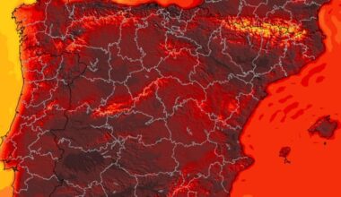 temperaturas de más de 42 grados en estas zonas