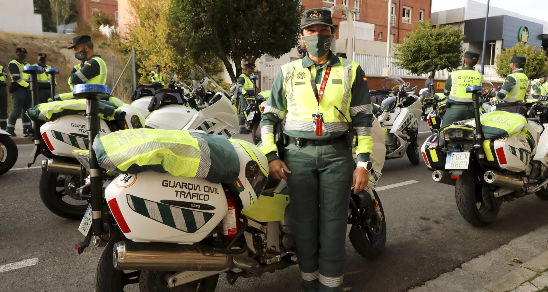 La Guardia Civil rendirá homenaje a tres agentes muertos en acto de servicio en la etapa de la Vuelta en Monzón