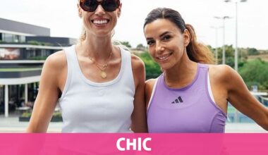 Eva Longoria rueda nueva película en Mallorca y visita la Rafa Nadal Academy