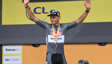 Renewi Tour: Mathieu van der Poel se impone en Geraardsbergen tras un vibrante pulso con De Lie y Wellens
