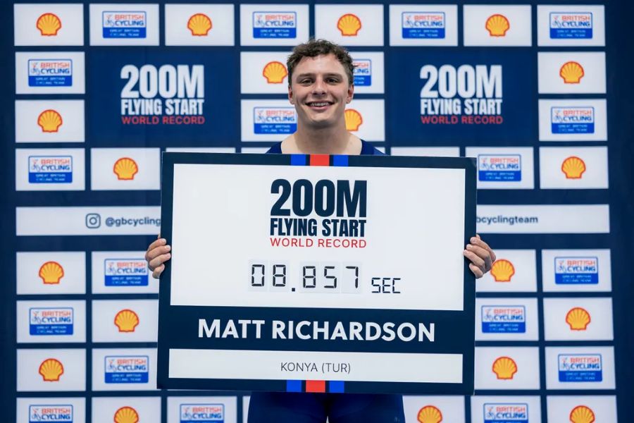 8,857 segundos, a 81,3 km/h, eso ha firmado Matthew Richardson