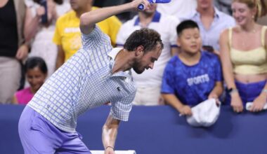 El lamentable espectáculo de Medvedev tras la metedura de pata de un fotógrafo en el US Open