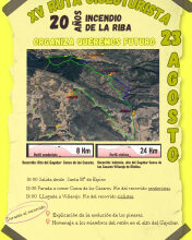 La XV Ruta cicloturista por los pueblos del incendio se celebra este sábado con novedades | NuevaAlcarria