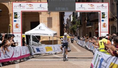Miguel Moya es el primer líder de la Vuelta Ciclista a Castilla-La Mancha