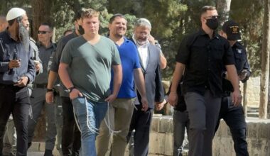 Ministro israelí de ultraderecha reza en el lugar sagrado más sensible de Jerusalén, infringiendo un acuerdo de décadas