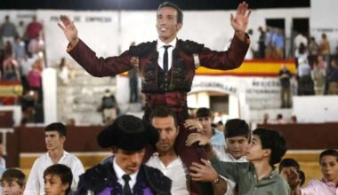 David de Miranda, con cuatro orejas, sigue soñando el toreo