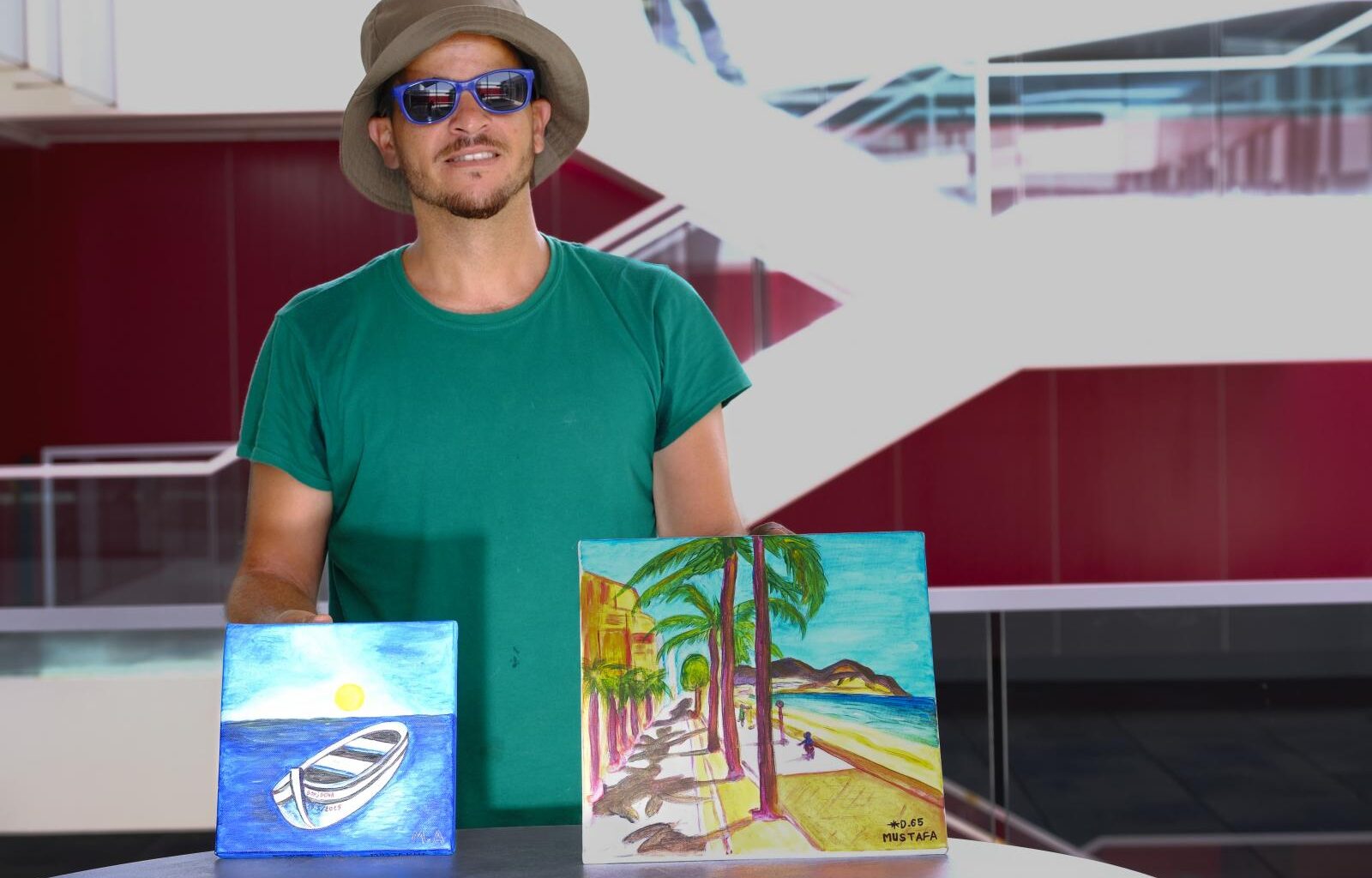 Mustapha: «Arriesgué mi vida por el arte»