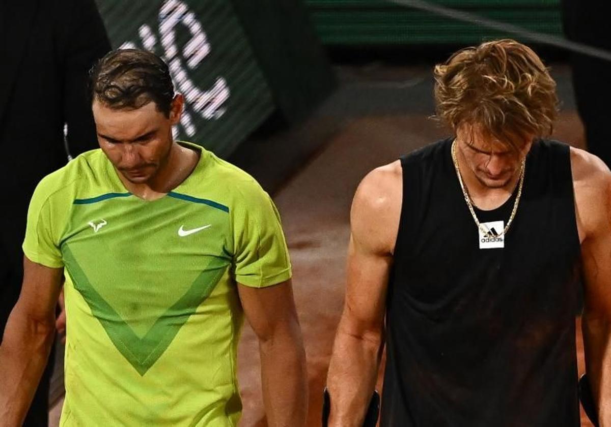 Zverev, muy sorprendido con la actitud de Nadal al visitar su Academia: «Se levantaba en medio del restaurante»