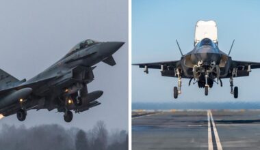 un caza multipropósito europeo contra una máquina de guerra estadounidense
