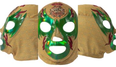 Le ponen sabor mexicano a la Noche UFC del 13 de septiembre con esta máscara de luchador