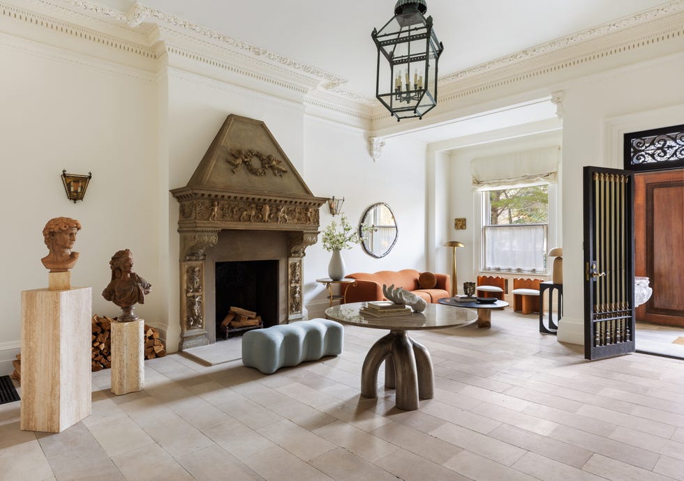 recibidor con escalera