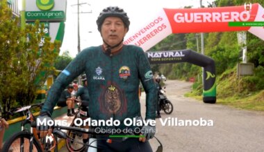 Jubileo del deporte en Ocaña, Colombia: Obispo ciclista preside celebraciones