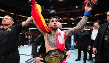 Dónde ver la pelea de Ilia Topuria contra Charles Oliveira y qué título está en juego: Hora y donde ver