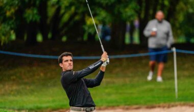 Pablo Ereño, en el British Masters.