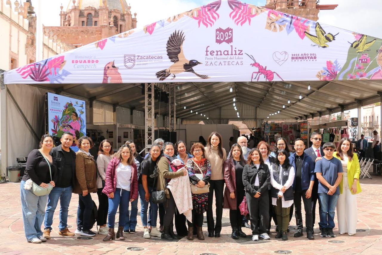 Inauguran Feria Nacional del Libro Zacatecas 2025 | Cultura y Espectáculos, Portada