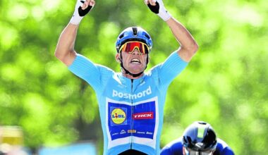 Pedersen, al acecho del número de victorias de Pogacar
