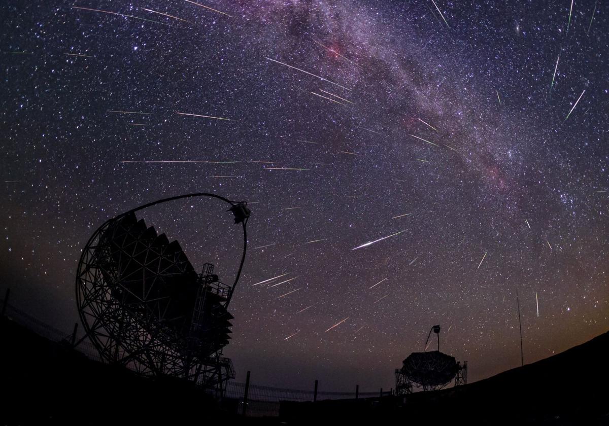 Cita con las perseidas en Canarias: la lluvia de estrellas inaugura los eventos astronómicos de agosto
