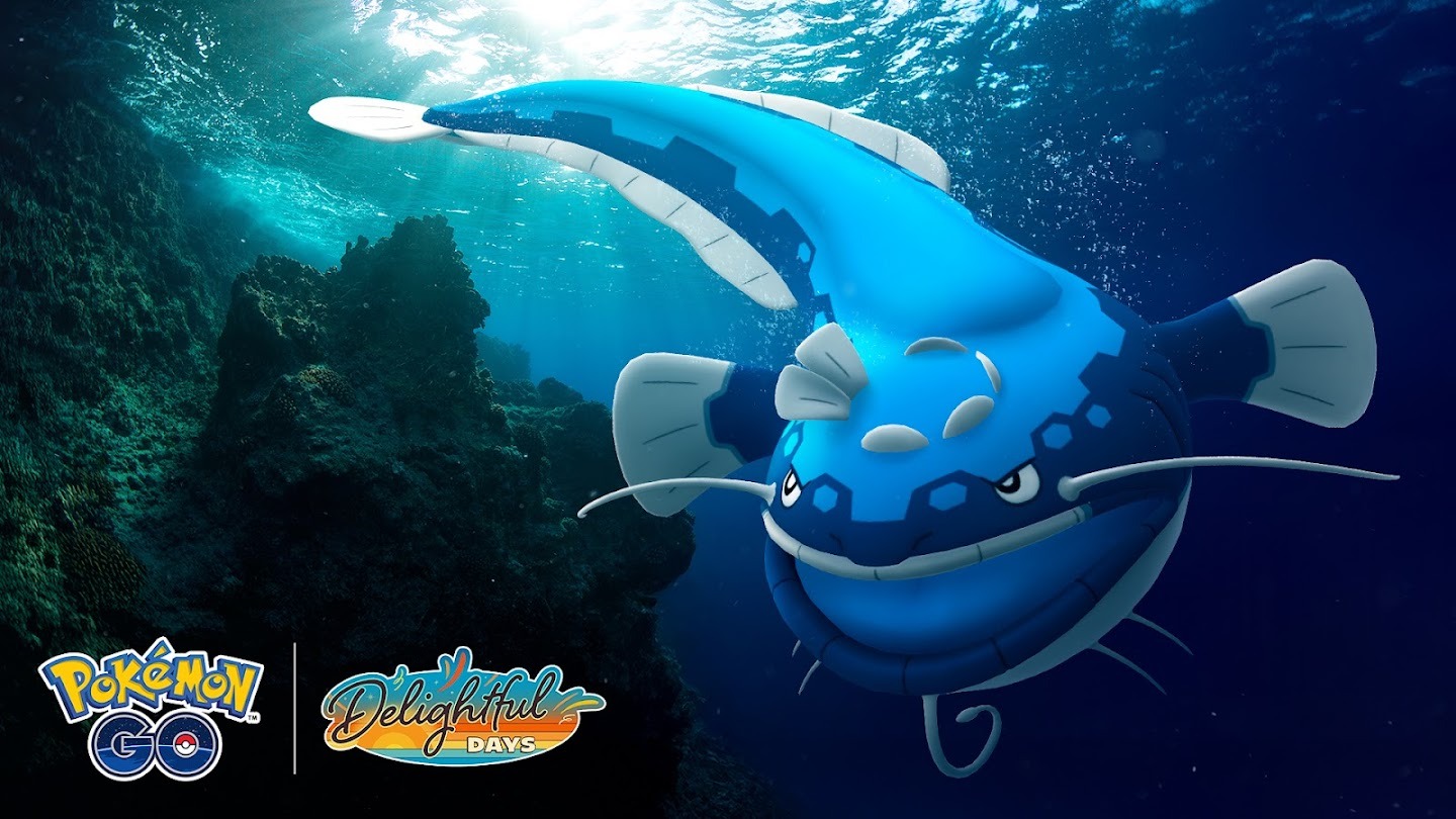 Pokémon GO detalla el debut de Dondozo con el evento Costa soleada