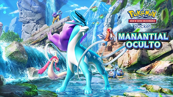JCC Pokémon Pocket desvela su expansión Manantial Oculto de forma oficial: todas las cartas confirmadas, tráiler en español, eventos futuros y más