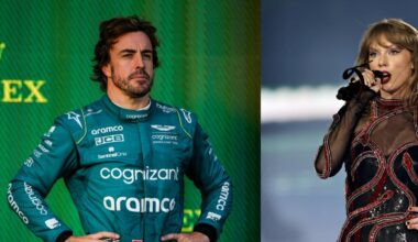 Preguntan a Fernando Alonso por el matrimonio de Taylor Swift: la reacción, de bandera a cuadros - El HuffPost