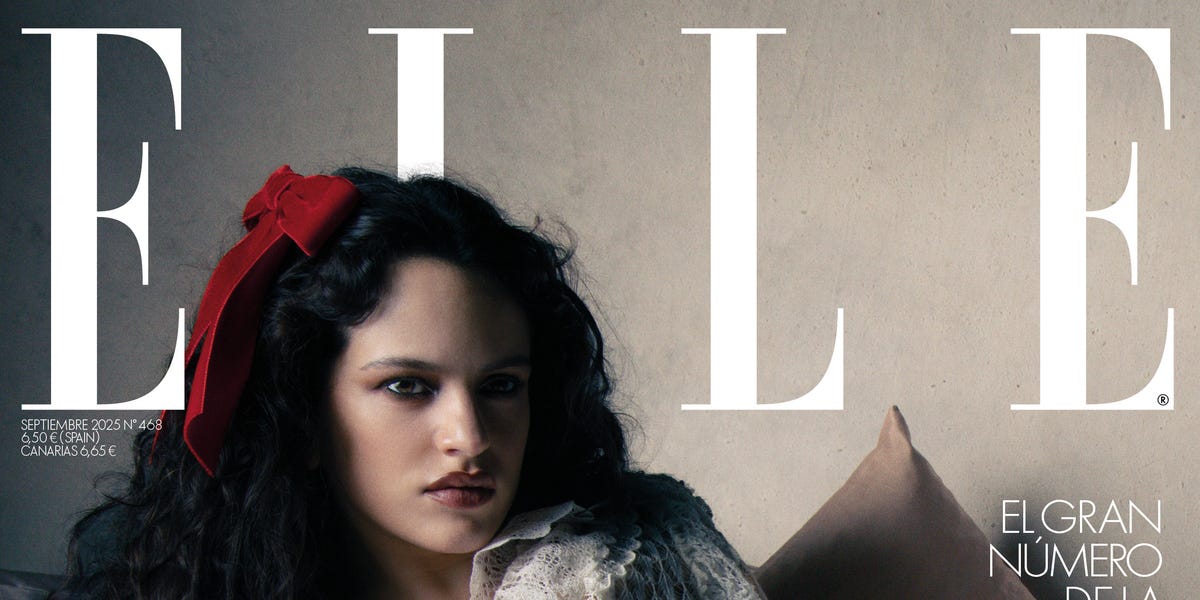 Una sorprendente Rosalía protagoniza la portada de ELLE España