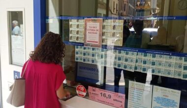 El segundo premio de la Lotería Nacional de este sábado, vendido en tres localidades de Málaga