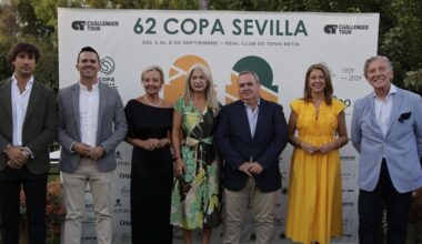 El Tenis Betis se viste de gala para presentar la 62ª Copa Sevilla, que presume de pasado y mira con determinación al futuro
