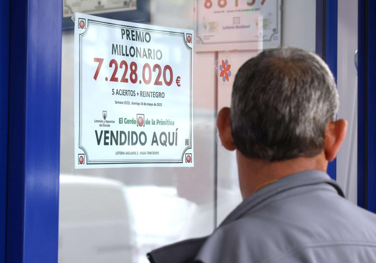 El ganador valenciano de 1.090.528,10 euros de la Primitiva pagará 210.105 a Hacienda y perderá el premio si no reclama antes del 8 de noviembre