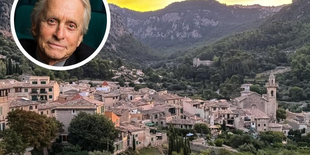 El pueblo de Mallorca en el que Michael Douglas disfruta de su jubilación