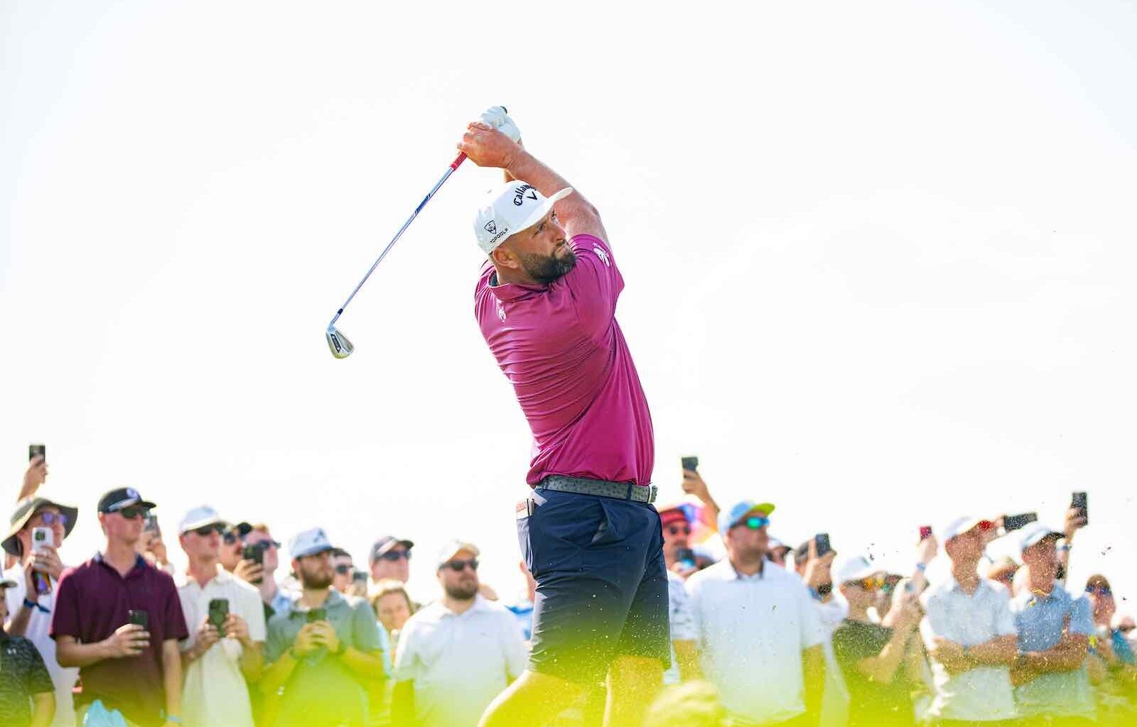 Jon Rahm, la semana pasada en Chicago. (Photo by Mike Stobe/LIV Golf)