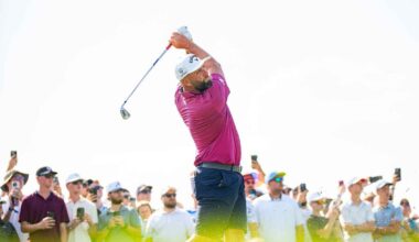 Jon Rahm, la semana pasada en Chicago. (Photo by Mike Stobe/LIV Golf)