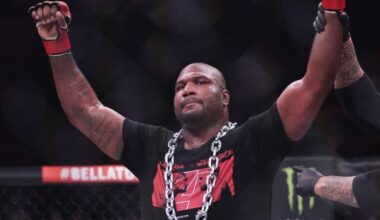Rampage Jackson, excampeón de UFC, está "muy molesto" después de que su hijo aparentemente golpeara a un luchador inmóvil
