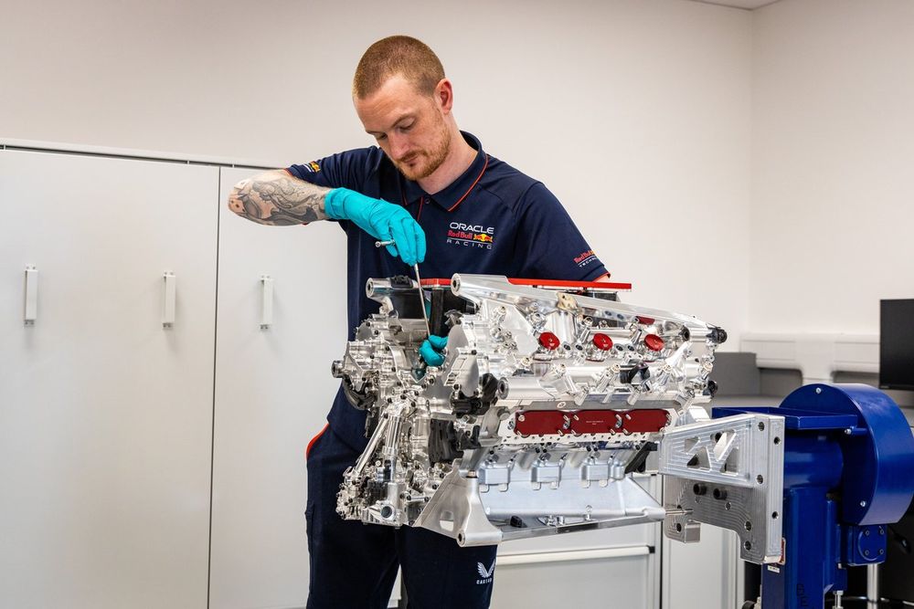 Red Bull Ford Powertrains: uno dei prototipi di PU 2026 studiati a Milton Keynes