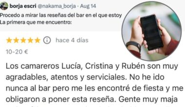 La reseña de un turista sobre un bar de Albacete que se ha hecho viral: "Me obligaron"