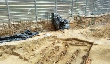Hallan una fosa común del Cementerio General del Norte durante las obras de un parking en Arapiles