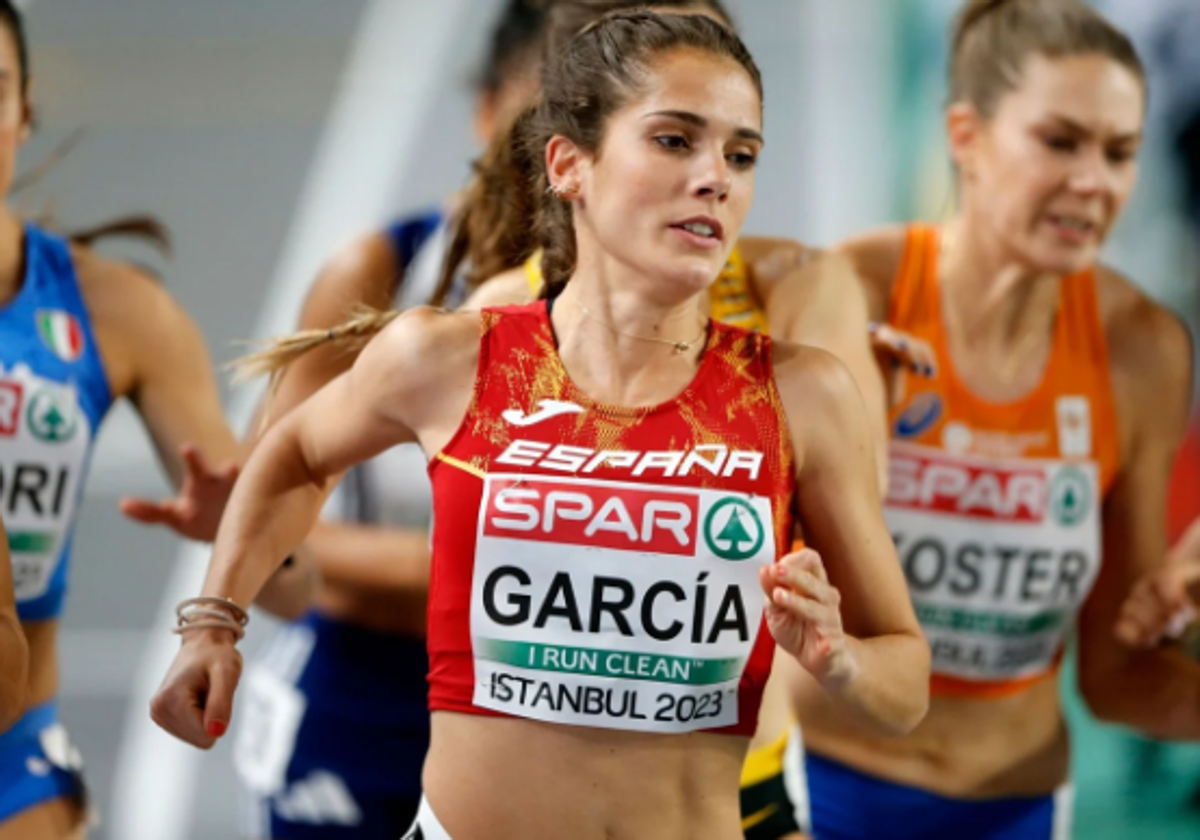 Marta García destroza su récord de España