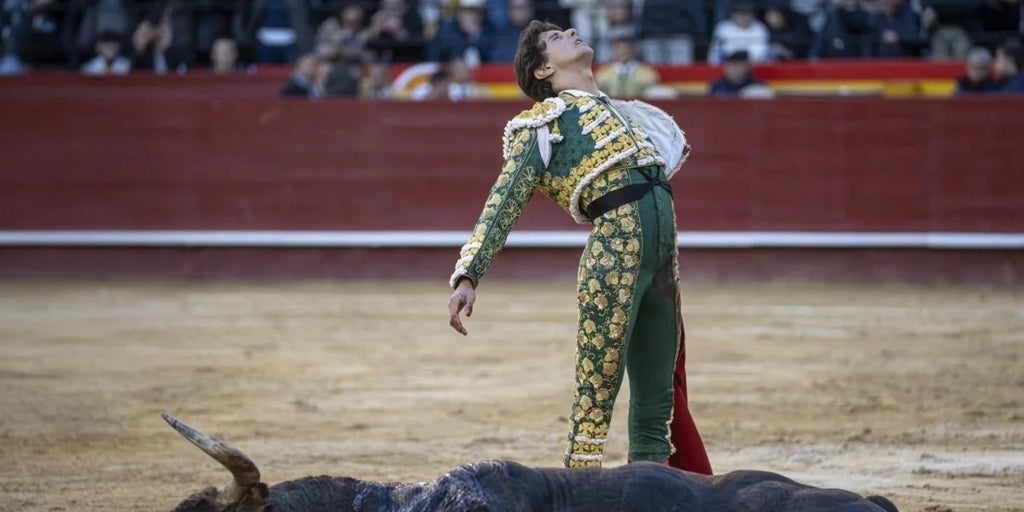 Roca Rey sufre una cogida en Huelva: «Le duele mucho»