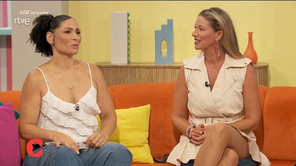 rosa lopez con anne igartiburu en 'd corazon'