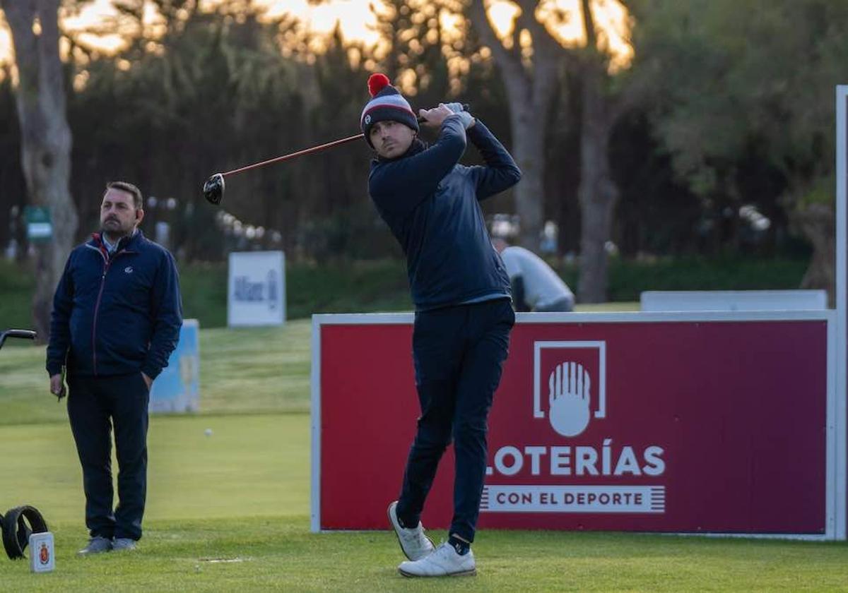 El gofista bilbaíno Javier Sainz escala posiciones tras un buen final en el Scottish Challenge