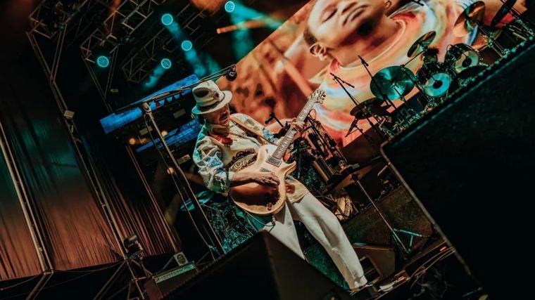 Concierto de Carlos Santana en el Tío Pepe Festival