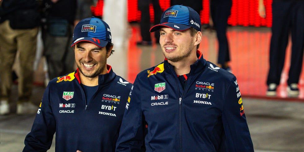 sergio pérez y max verstappen red bull f1