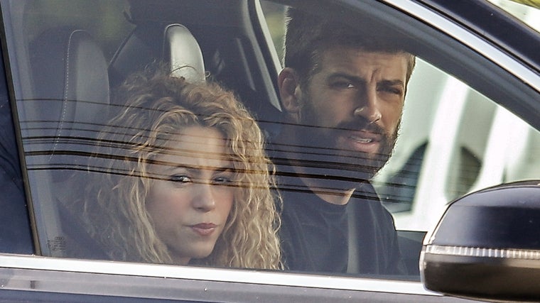 Shakira y Piqué en una foto de archivo