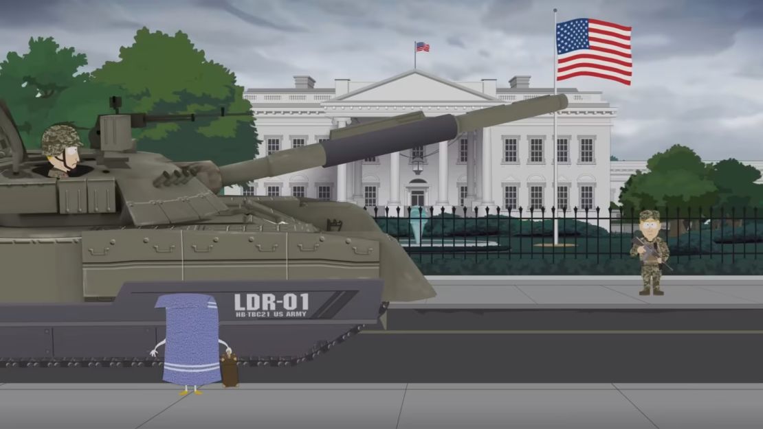 El personaje Towlie llega a Washington, en el episodio 3 de la temporada 27 de “South Park”.